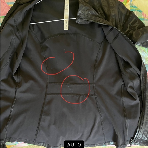 🍒LULULEMON *SPARK FOIL MANIFESTO sz 10 DEFINE Jacket LTD EDITION BLACK LUXTREME - Picture 5 of 10